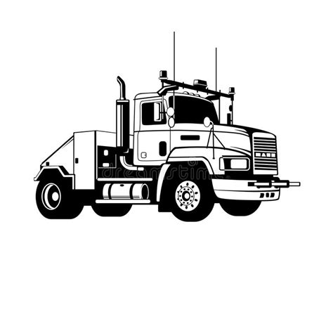 toter truck move mobile home vector illustration stock vector illustration  move home