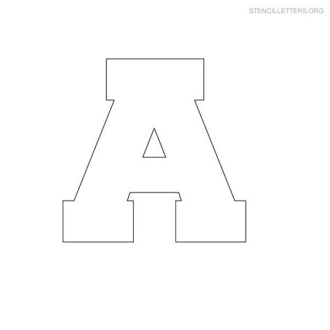 block alphabet letters printable