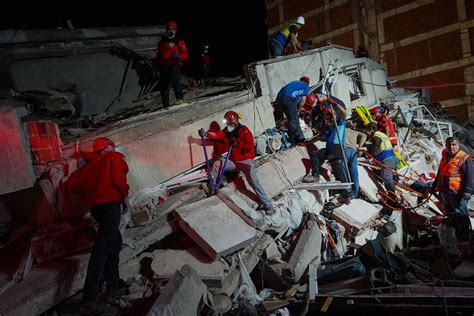 in turkey a frantic rescue effort after a deadly earthquake the new