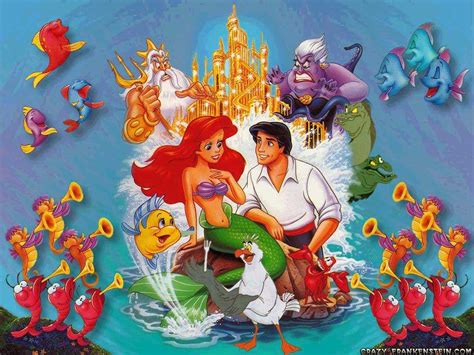 Little Mermaid King Triton Wallpaper 2282700 Fanpop