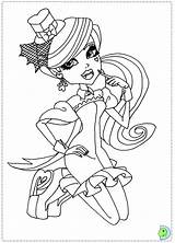 Monster High Coloring Pages Dinokids Printable Print Gigi Grant Dolls Draculaura Sheets Kids Baby Doll Colouring Close Scribblefun sketch template