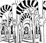 Monumentos Andalucia Alhambra Pinta Zentangle Dibujamos Nuestros Mcarmenepv Andalucía sketch template