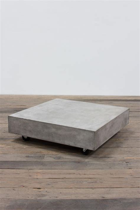 furniture cement coffee table reclaimed wood side table
