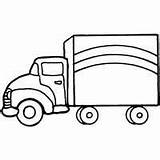 Cargo Truck Coloring Surfnetkids sketch template