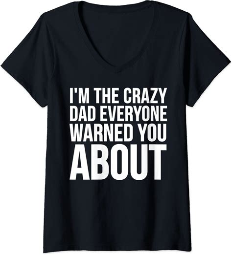 womens i m the crazy dad everyone warned you about funny