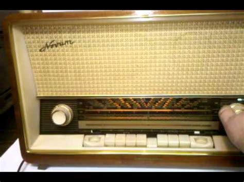 korting novum delmonico  german tube radio works youtube