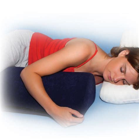 Blue Tear Drop Deluxe Pillow Cushion By Core Products