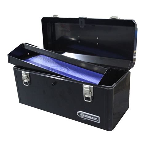 Kobalt 20 6 In 2 Drawer Black Steel Lockable Tool Box At