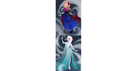 Anna And Elsa Frozen Fan Art Popsugar Love And Sex Photo 22