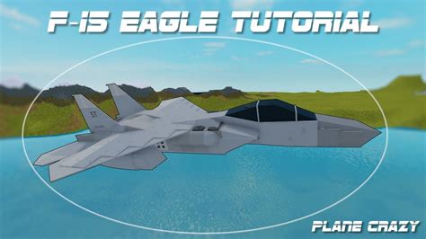 eagle fighter jet tutorial roblox plane crazy youtube