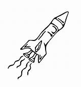 Coloring Colorare Missile Disegni Raumschiff Ausmalbild Space Naves Espaciales Spaziale Aerei Trasporto Mezzi Espacio Kategorien Coloringhome Kostenlos sketch template