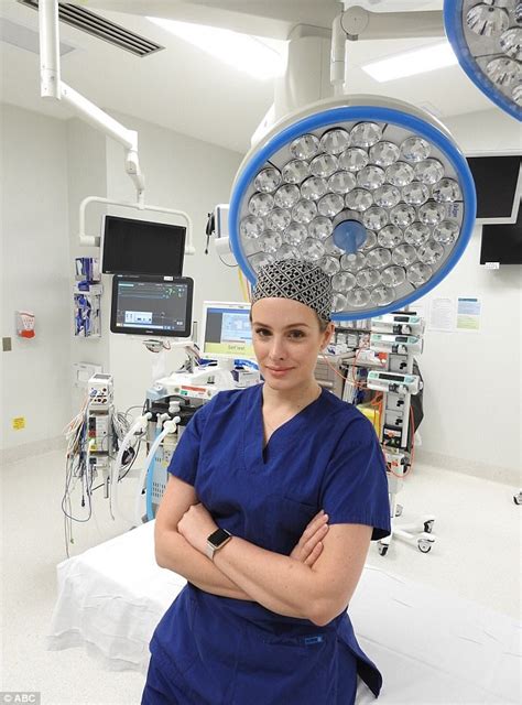 australian female heart surgeon takes  tv   show daily mail