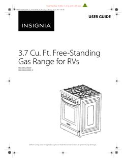 range insignia gas user guide alliance rv