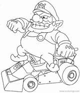 Wario Craftwhack Coolest Xcolorings sketch template