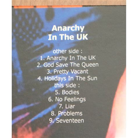anarchy in the uk special limited edition 10 inch picture disc for