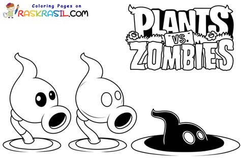 plants  zombies garden warfare coloring pages fasci garden