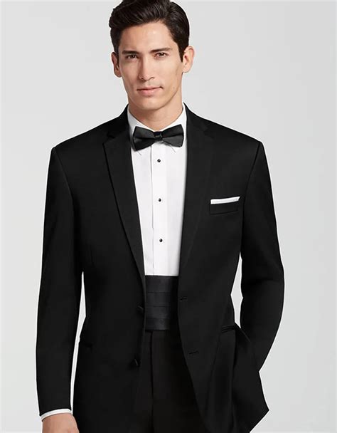 classic style mens modern fit suit single breasted center vent notch lapel groom tuxedos  piece