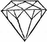 Diamant Coloriage Clipartmag Clipartix sketch template