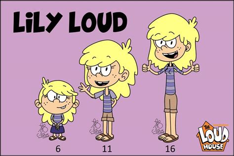 lily loud growing up by c bart on deviantart