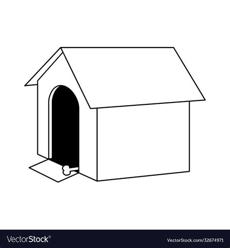 dog house coloring pages