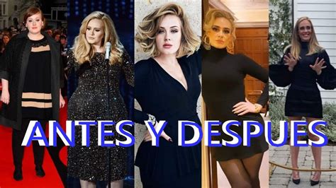 Adele Transformación Antes Y Después Perdida De Peso
