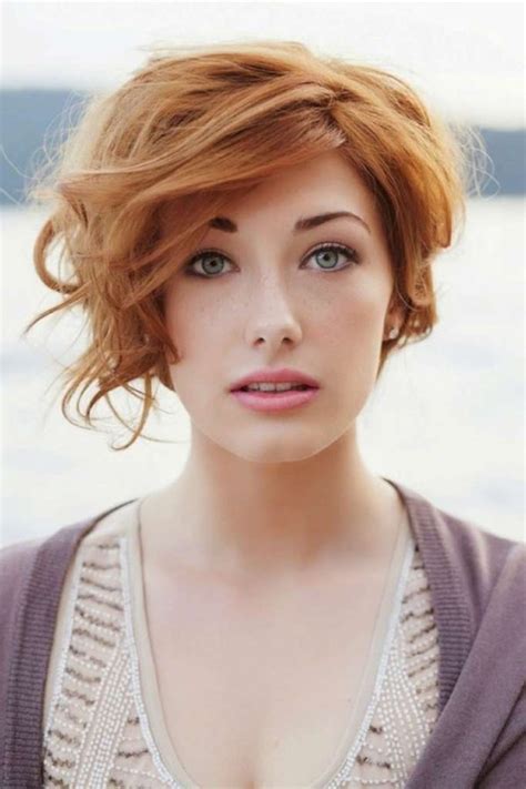 short hairstyles for wavy hair fashion and women