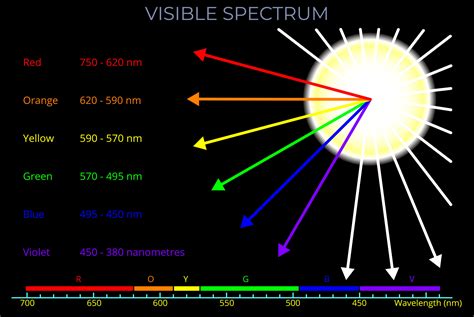 visible spectrum lightcolourvisionorg