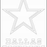 Coloring Nfl Cowboys Logo Pages Dallas Sports Football Coloringpagesfortoddlers Sheet Logos sketch template