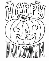 October Coloring Pages Halloween Kids sketch template