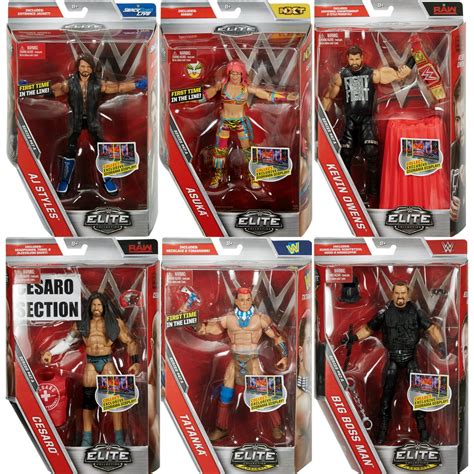 wwe elite  complete set   toy wrestling action figures walmart