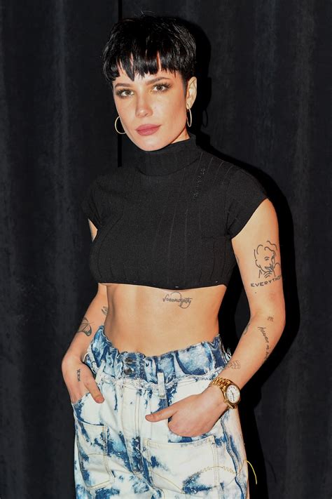 halsey opens    pregnancy   hits   rumors   babys conception