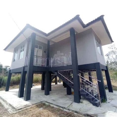 Contoh Rumah Bertiang Moden Rumah Banglo Rekaan Lama Dimodenkan Jadi