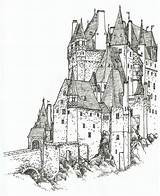Burg Eltz sketch template