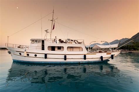 refurbished  italian fishing boat boat fishing boats motor cruiser