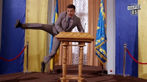 volodymyr zelensky elected  ukraines president plays  role  tv quartz