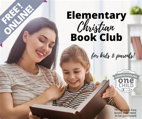 elementary christian book club homeschooling  child