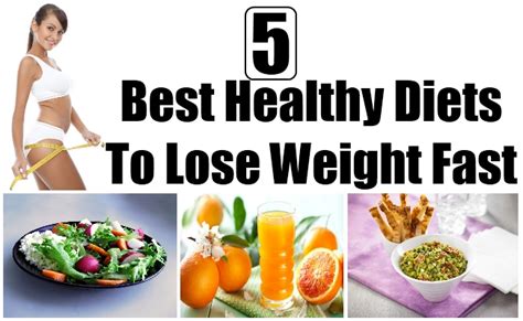 5 Best Healthy Diets To Lose Weight Fast Lady Care Health