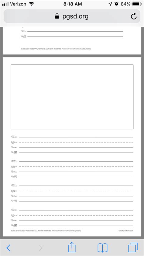awesome fundations writing paper motor skills worksheets