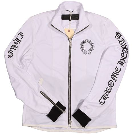 chrome hearts chrome hearts track jacket top wtags grailed