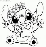 Stitch Baby Pages Coloring Template Sketch sketch template