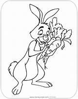 Rabbit Disneyclips Carrots Funstuff sketch template