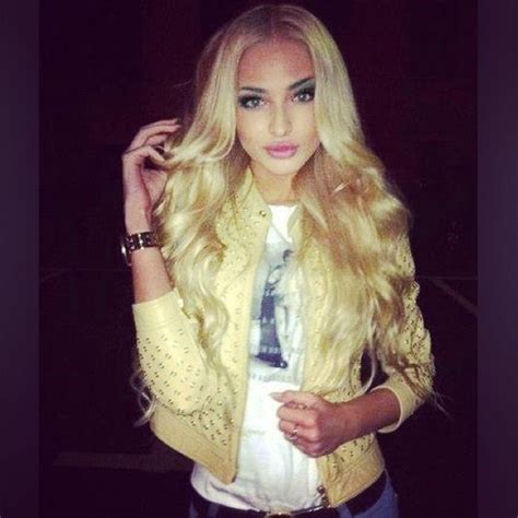 Alena Aka Aljona Shishkova Blonde Hair Makeup Beauty