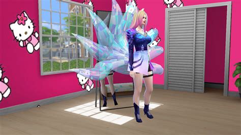 sims  cc waronk colection  sims  cc ahri kda skin lol  waronk