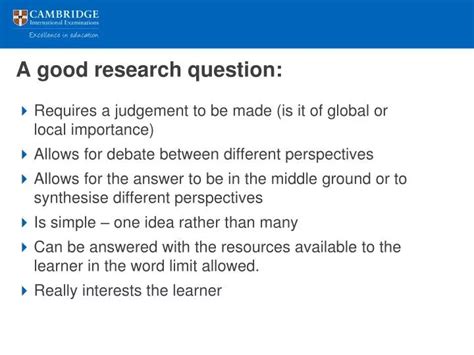 good research questions questyama