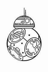 Coloriage Bb8 Star Coloriages Dessin sketch template