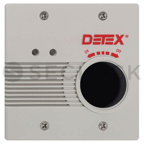 Eax 2500f Gray Detex Alarmed Exit Devices Seclock
