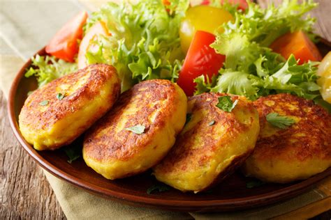 llapingachos traditional ecuadorian potato pancakes