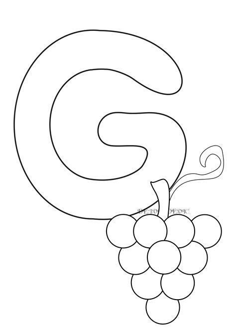 coloring pages  kids letter