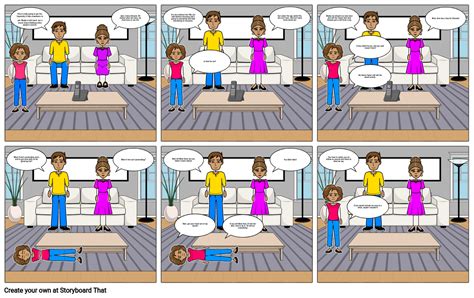 Sibling Secrets Comic Strip Storyboard By Zaidyn