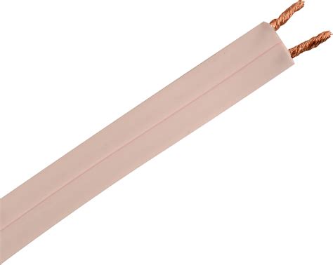 tecnec  carpet awg  conductor flat speaker wire pale pink